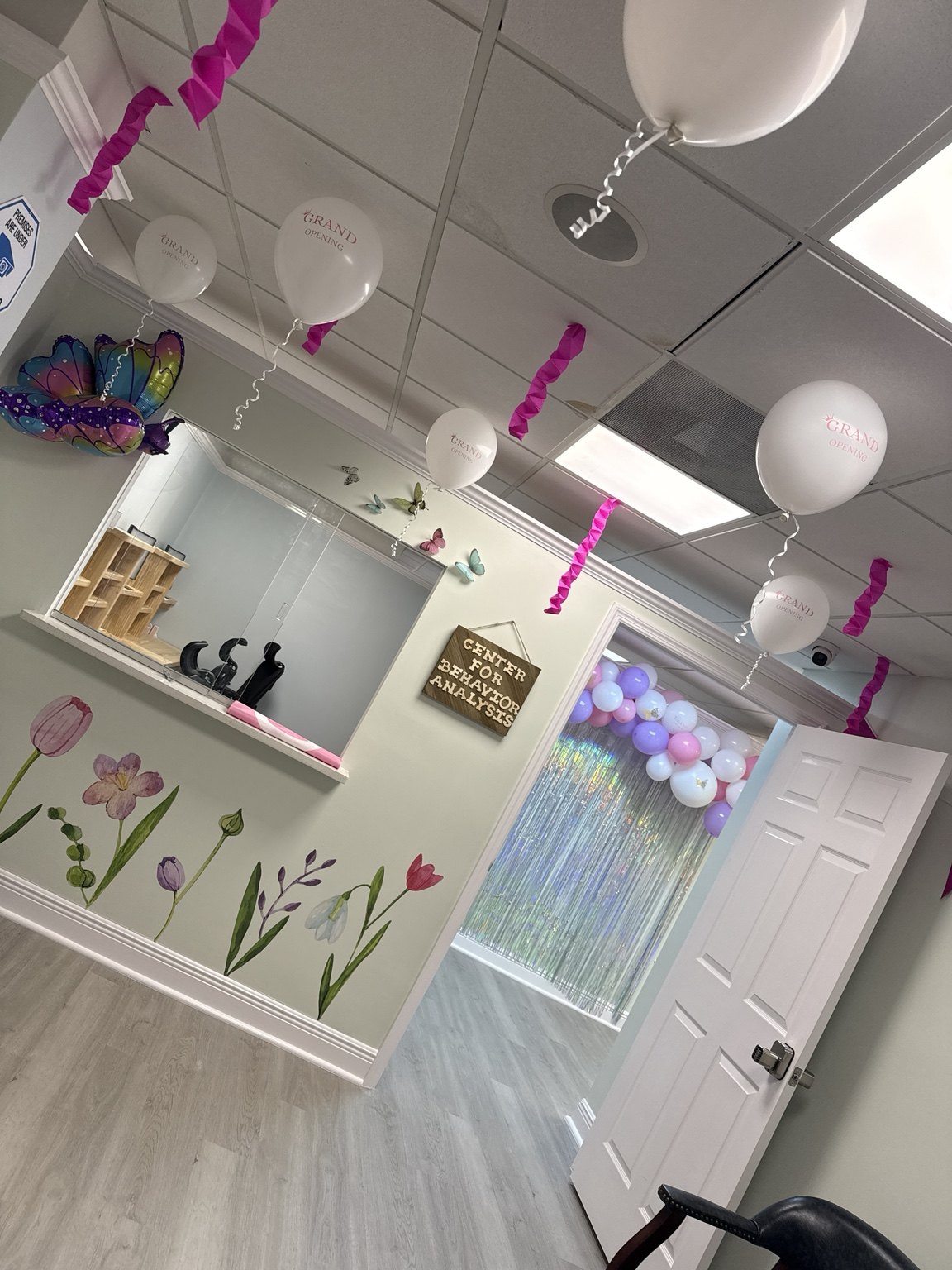 CBA center decorated for grand opening