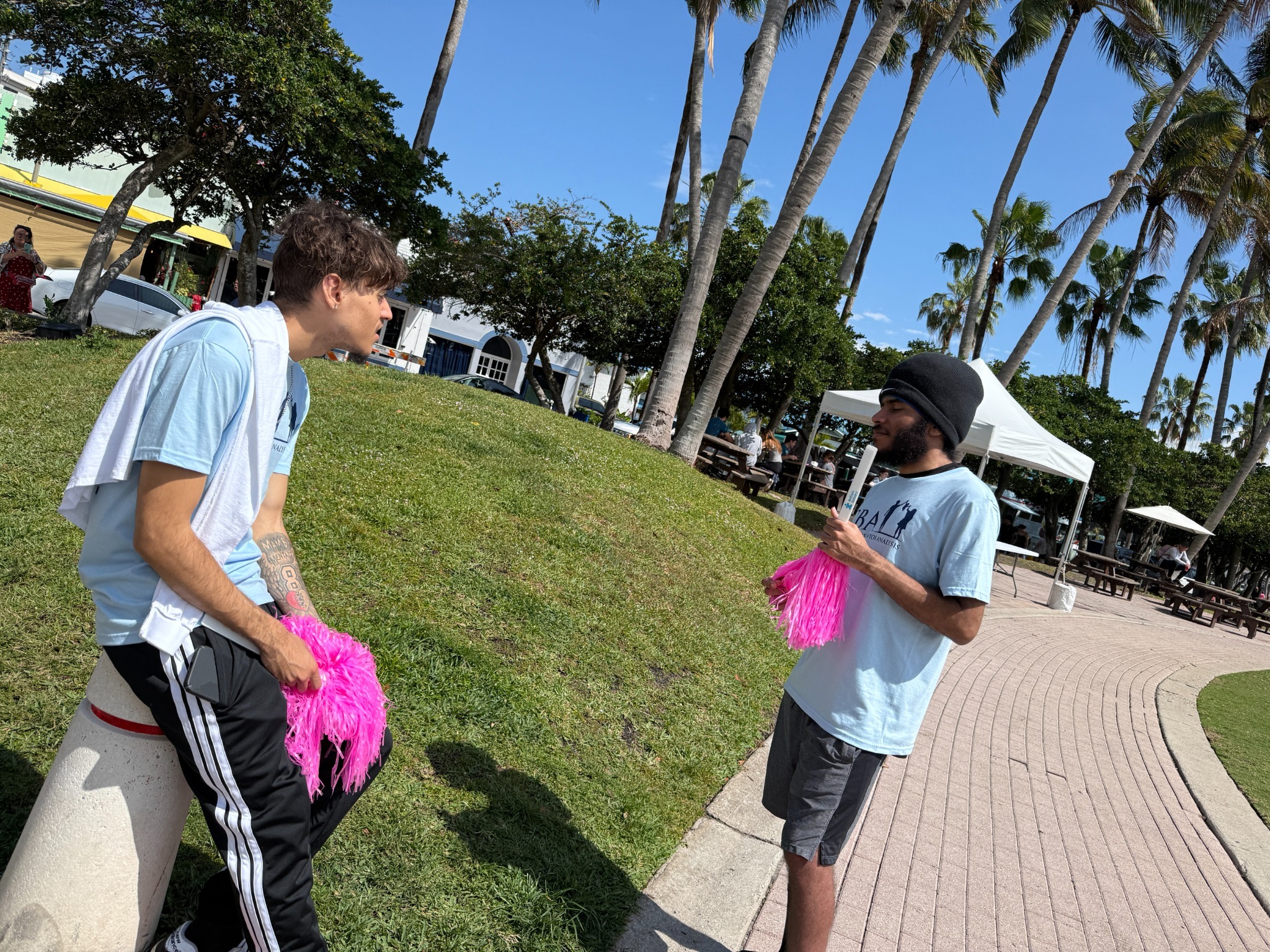 CBA team at community outreach event