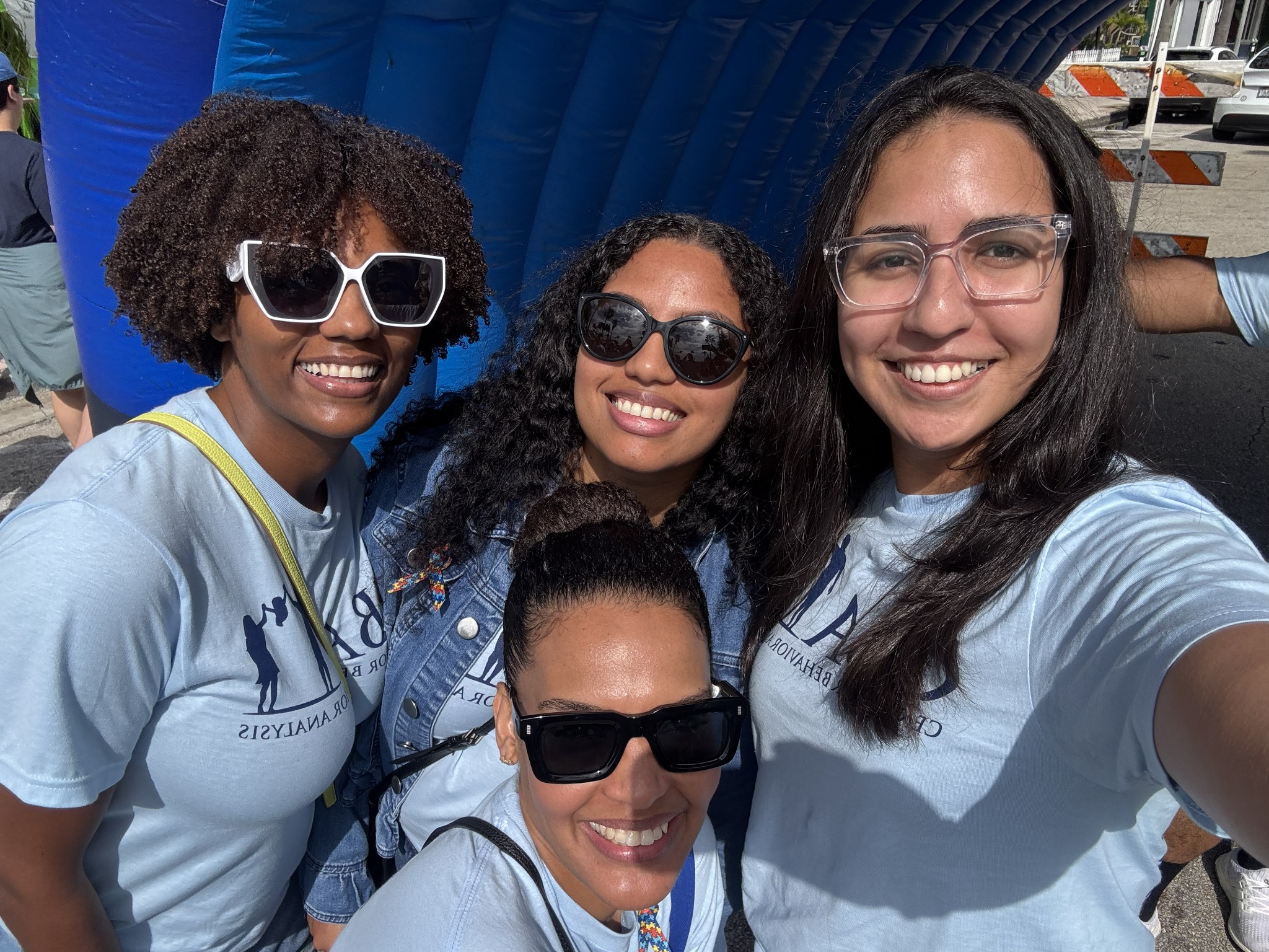 CBA team members at community event