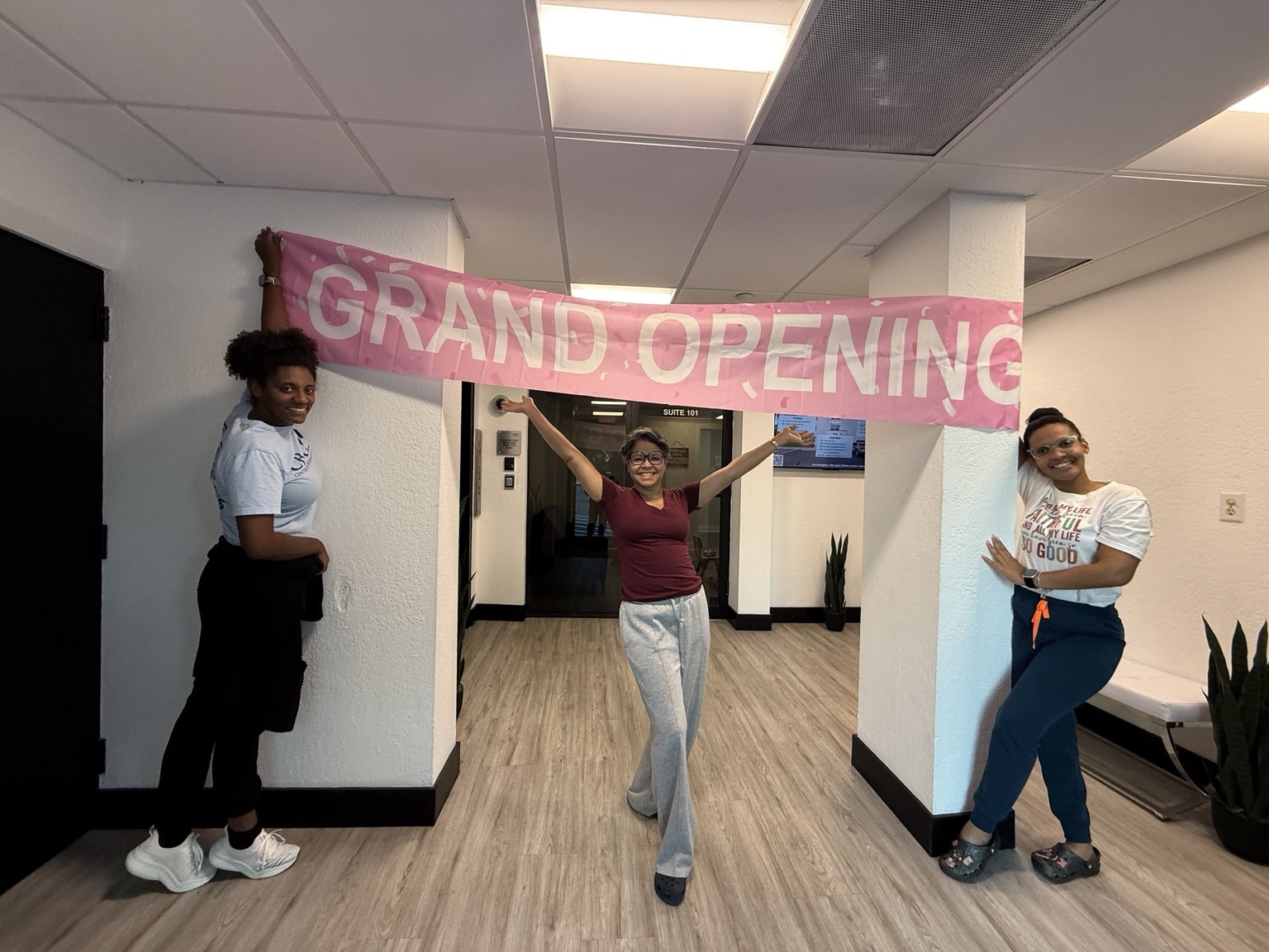 CBA grand opening banner