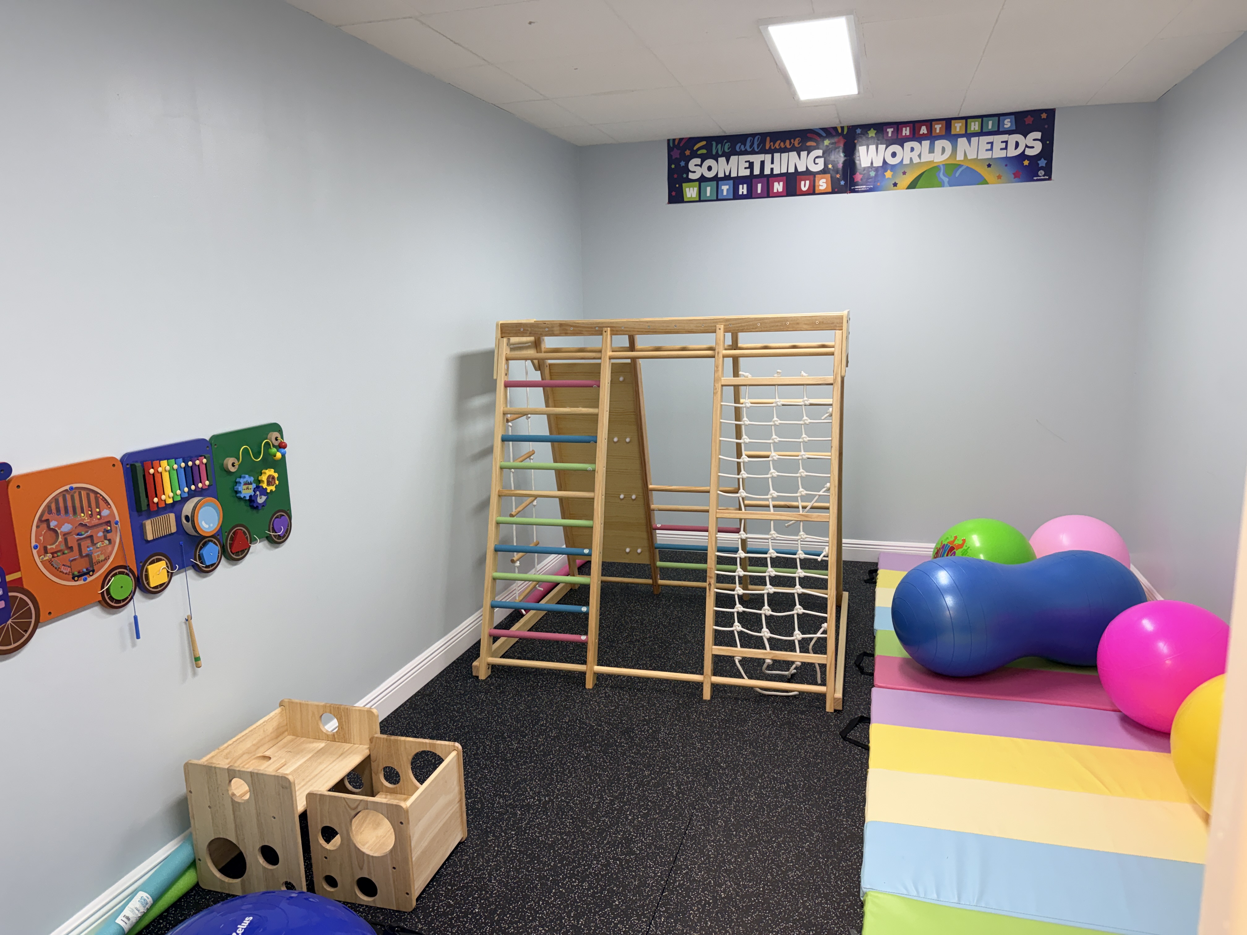 Kids therapy room